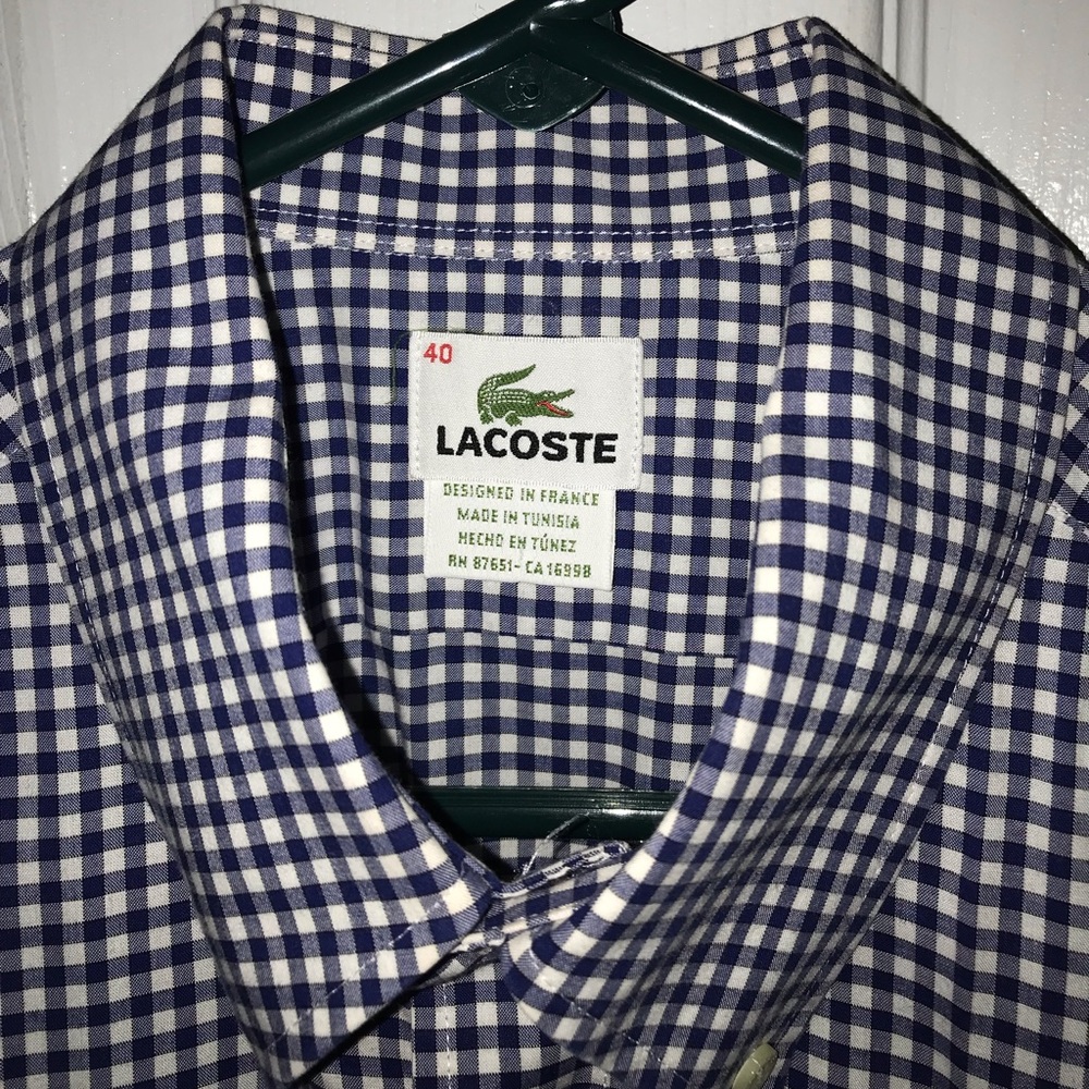 DONATED - Lacoste Button Down Size 40 (M)